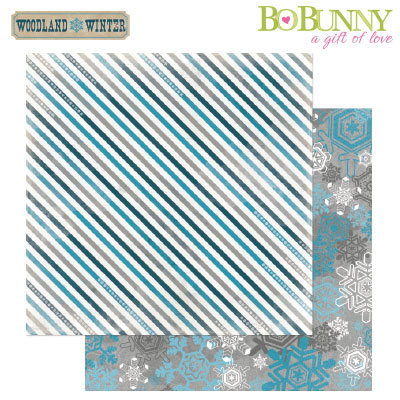 BoBunny: woodland winter ornate (155011290)