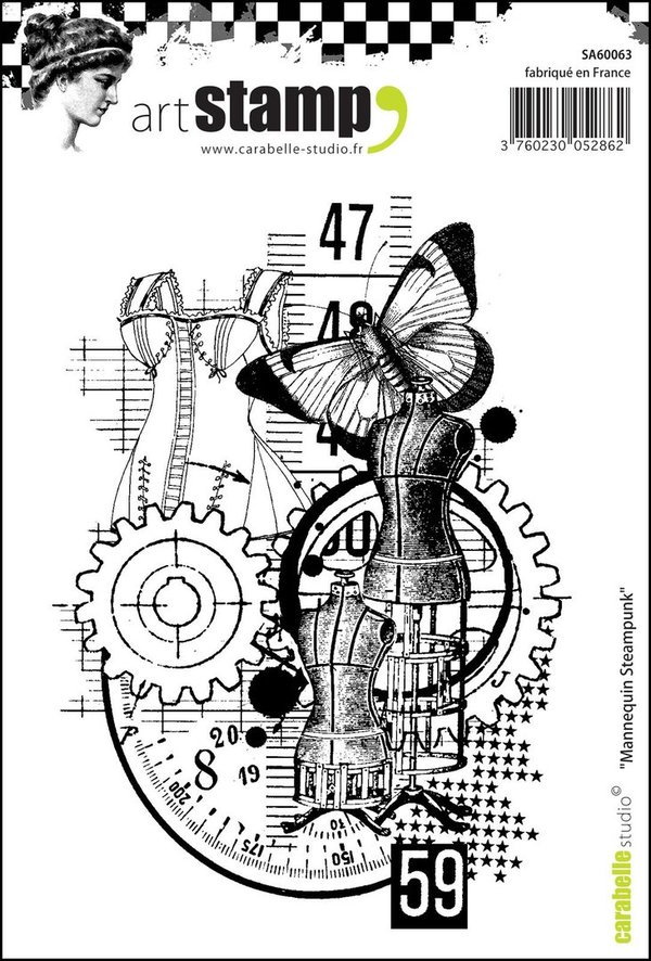Carabelle Studio - stamp mannequin steampunk (SA60063)