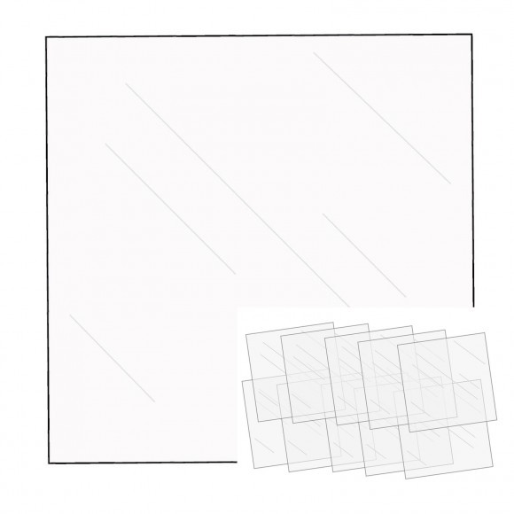 We R Memory Keepers • FUSEables Fuse Clear Sheets 12"X12" 10/Pkg (660871)