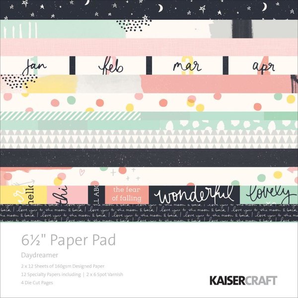 Kaisercraft - Daydreamer Paper Pad 6,5*6,5" (PP1022)