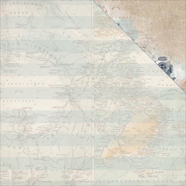 Kaisercraft - High Tide - Sea Map (P2217)