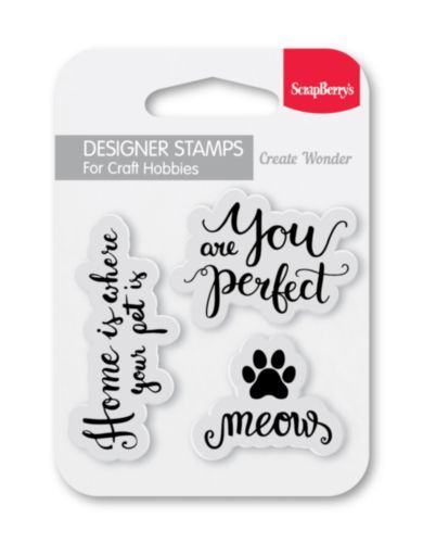 Scrapberry's: Meow Clear Stamp (SCB4907121)