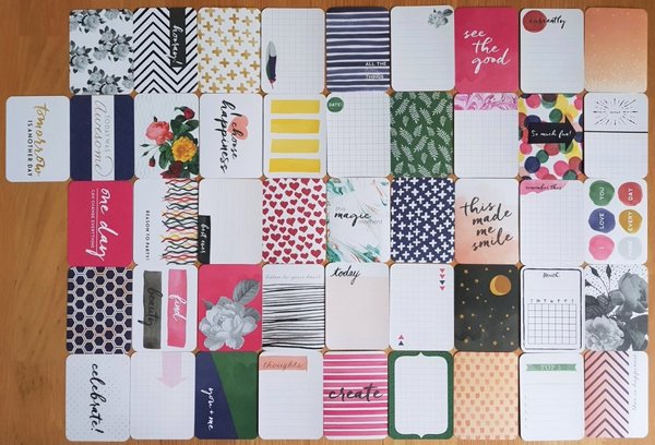 Project Life: Modern 47st 3''x4'' journaling cards (380674B)