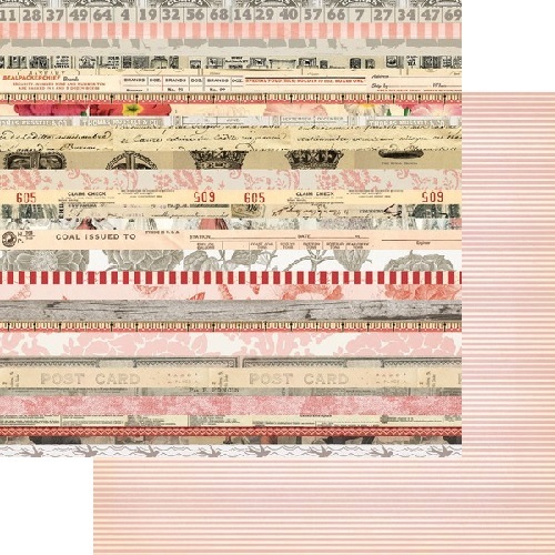 My Mind's Eye: Lost & Found 3: Collage Stripe (LF3037)