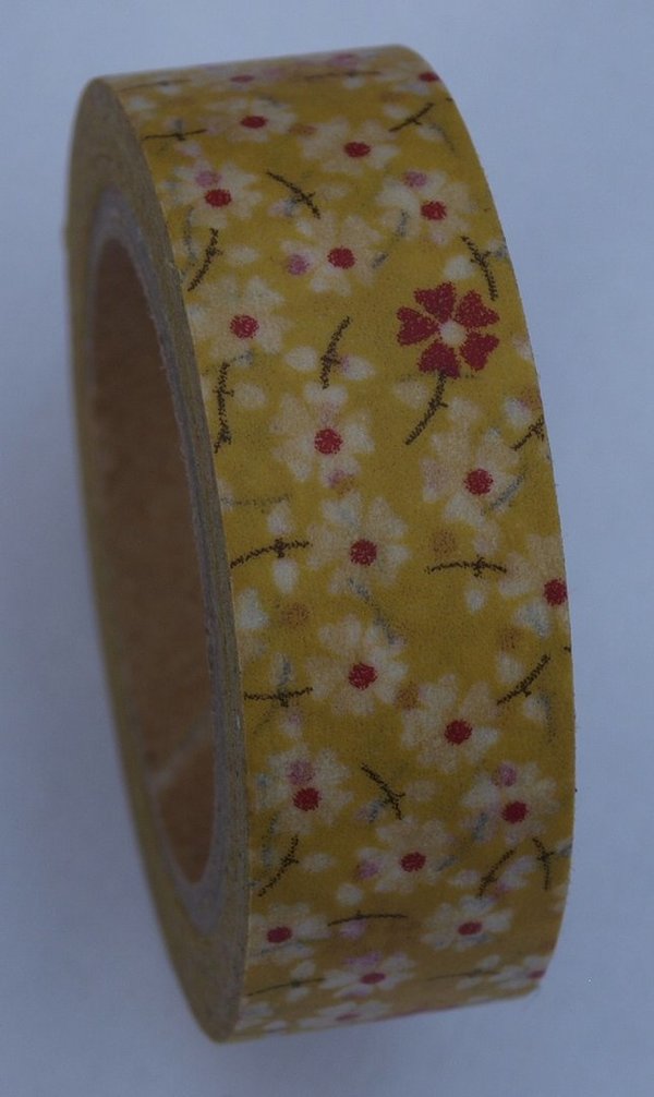 Washi tape bloem 6-050