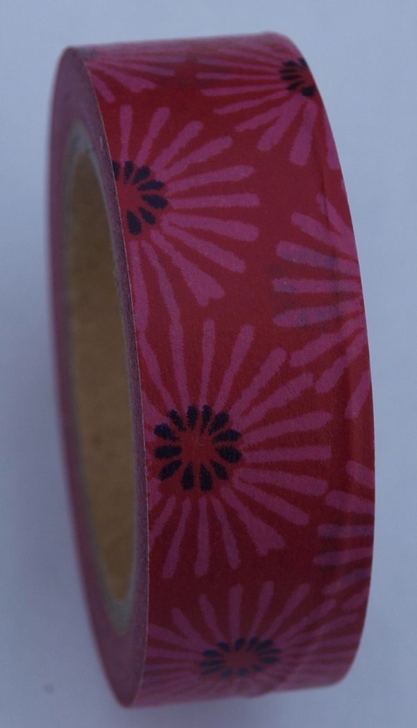 Washi tape bloem 6-017