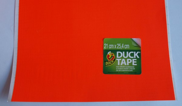 duck tape - vellen oranje