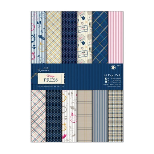 Docrafts: Heritage Press A4 Paper Pack (24pk)