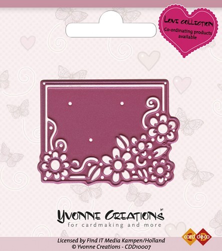Yvonne creations - Flowerframe (CDD10007)