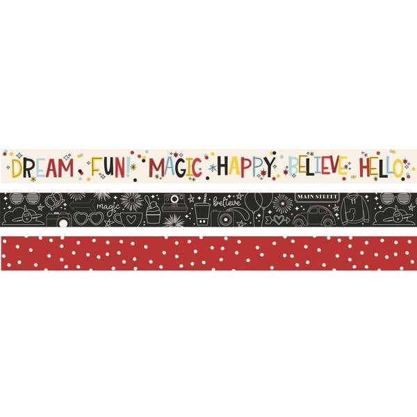 Simple Stories Say Cheese 4 Washi Tape 3/Pkg (SAY10545)