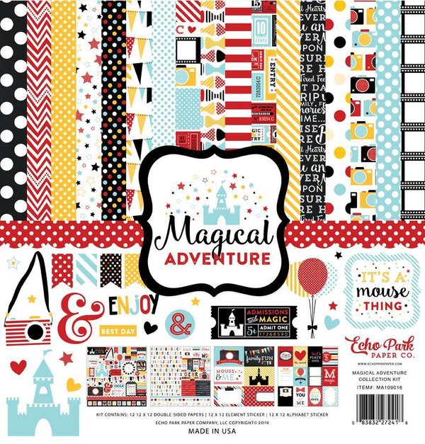 Echo Park - Magical Adventure 12x12 Inch Collection Kit (MA109016)