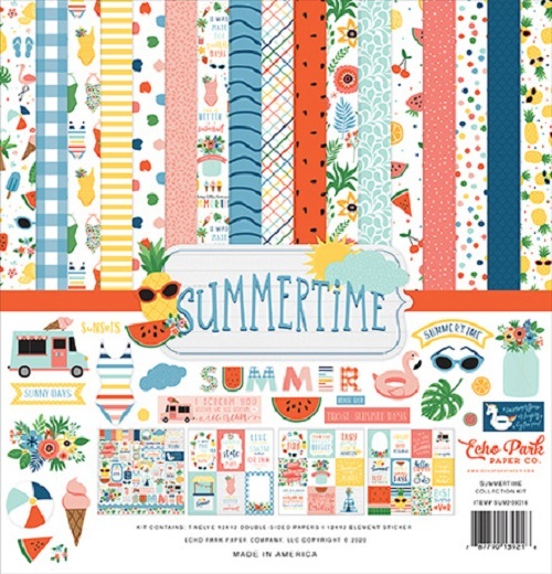 Echo Park - Summertime 12x12 Inch Collection Kit (SUM209016)