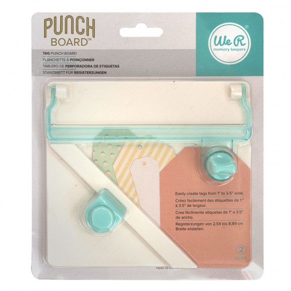 We R Memory Keepers - Tag Punch Board (660248)