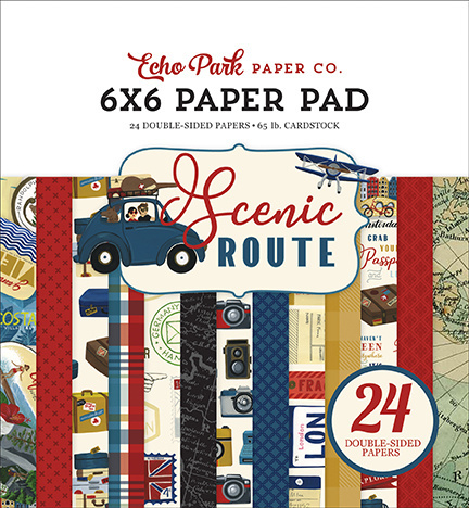 Echo Park Scenic Route 6x6 Inch Paper Pad (SR212023)