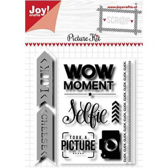 Joy!Crafts Snijstencil + stempel Noor picture kit (6004-0035)