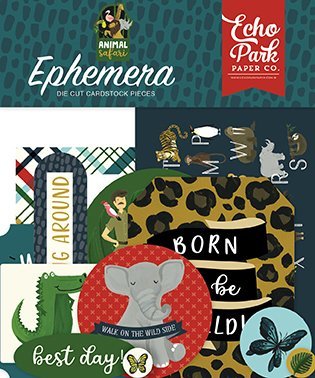 Echo Park - Animal Safari Ephemera (ZOO167024)