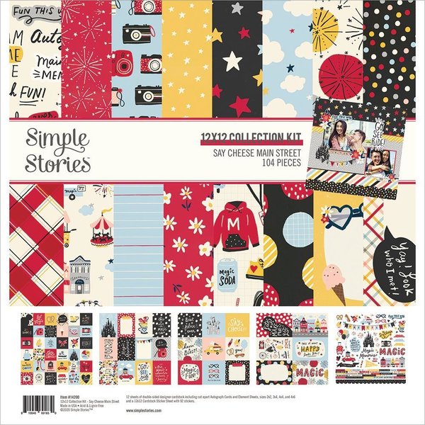 Simple Stories - Say Cheese Main Street Collection Kit 12"X12" (SCM14200)