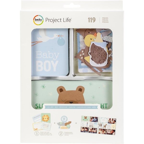 Project Life Lullaby Boy Value Kit 120/Pkg (380808)