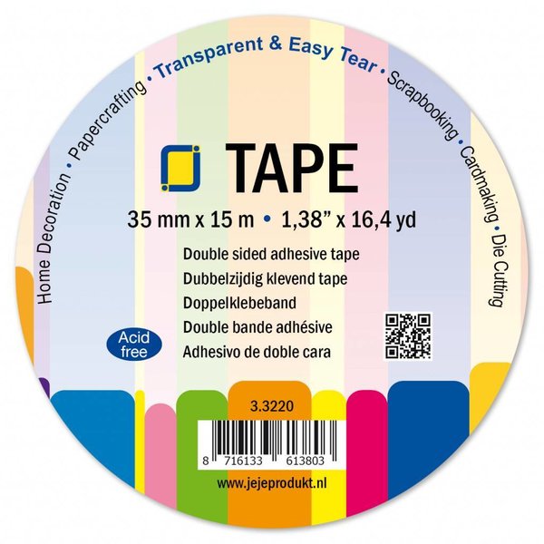 JEJE Produkt Double Sided Adhesive Tape 35 mm (3.3220)
