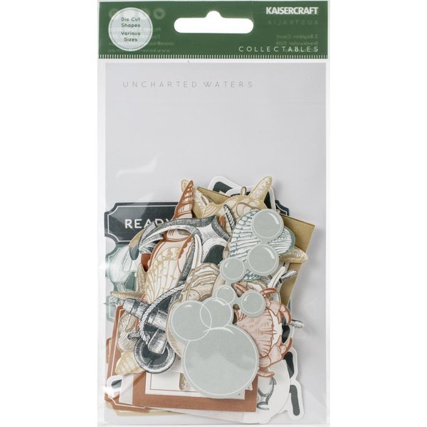 Kaisercraft Uncharted Waters Collectables Cardstock Die-Cuts (CT973)