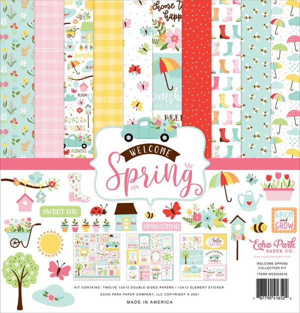 Echo Park - Welcome Spring 12x12 Inch Collection Kit (WES235016)