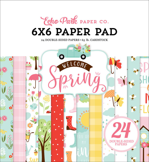 Echo Park - Welcome Spring 6x6 Inch Paper Pad (WES235023)