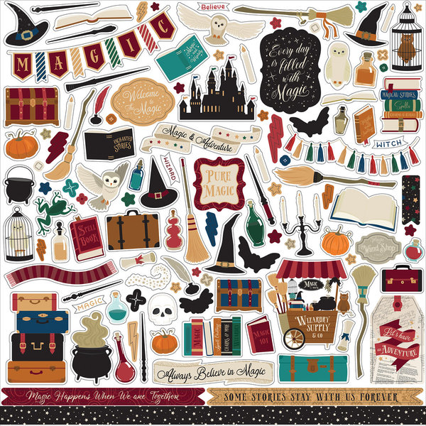 Echo Park - Witches & Wizards No.2 12x12 Inch Collection Kit (WIW247016)