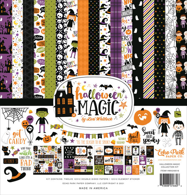 Echo Park - Halloween Magic 12x12 Inch Collection Kit (HMA249016)