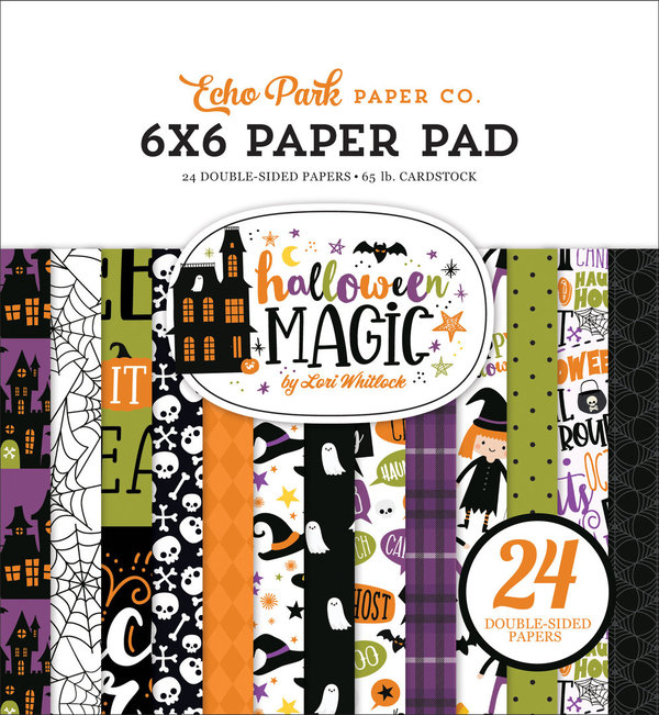 Echo Park - Halloween Magic 6x6 Inch Paper Pad (HMA249023)
