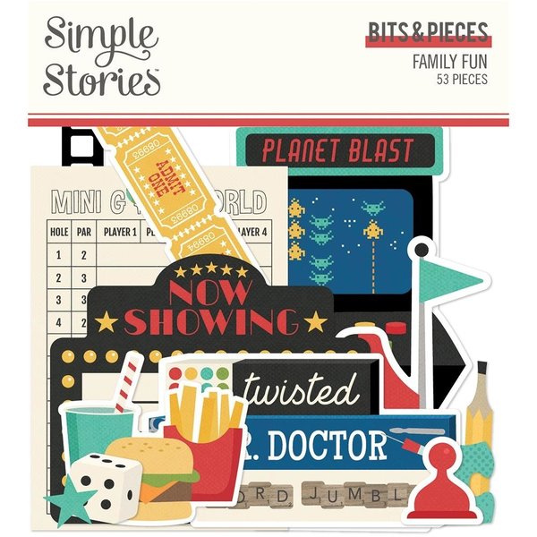 Simple Stories Family Fun Bits & Pieces (15615)