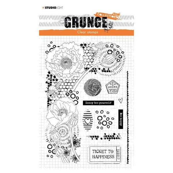 Studio Light • Grunge collection clear stamp Elements nr.42 (SLGRSTAMP42)