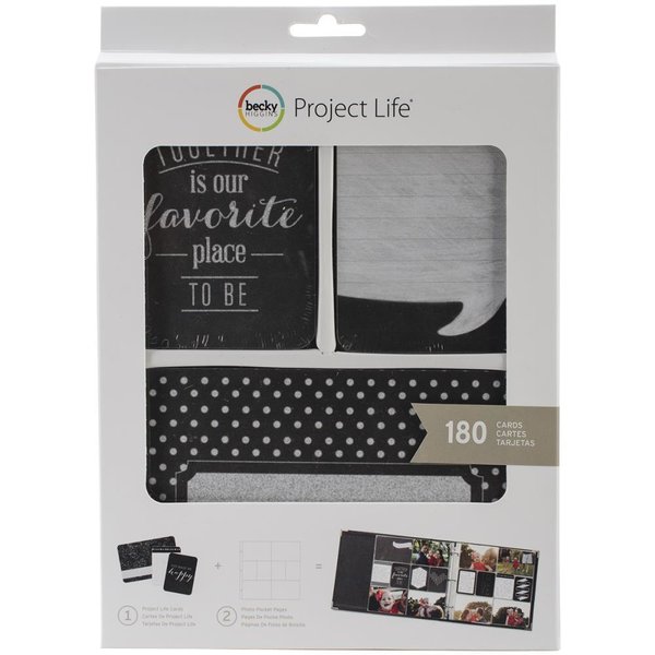 Project Life Good Times Card Kit 180/Pkg (380341)