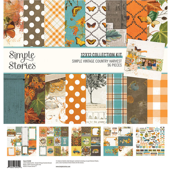 Simple Stories - Simple Vintage Country Harvest Collection Kit (16300)