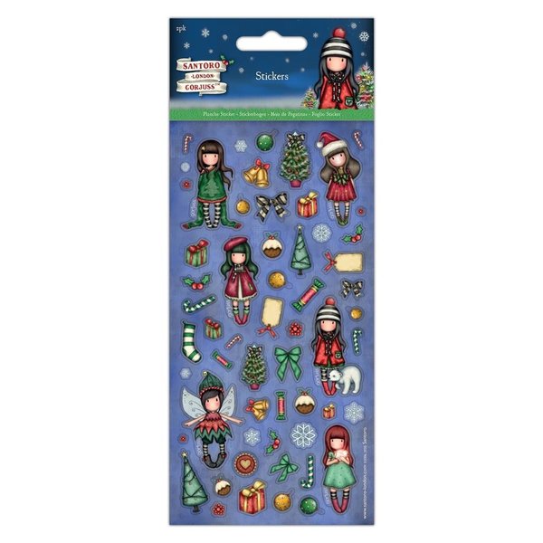 Gorjuss Christmas Stickers (GOR 804901)
