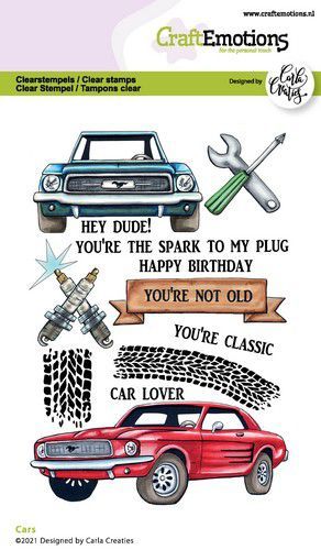 CraftEmotions clearstamps A6 - Cars Carla Creaties (06-21) (130501/1512)