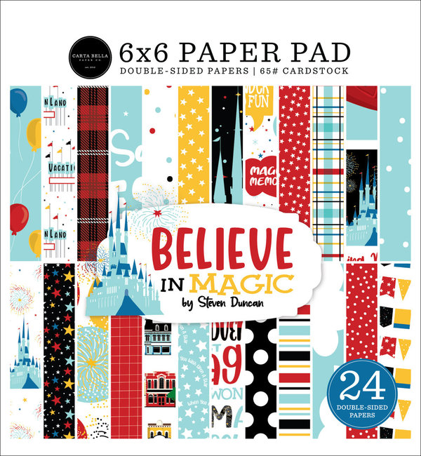 Carta Bella Believe In Magic 6x6 Inch Paper Pad (CBBIM148023)