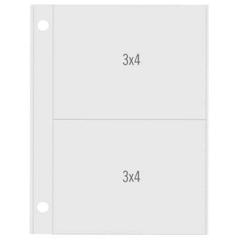 Simple Stories - SN@P! Pocket Page Refills Vertical 3x4/3x4 Inch (4086)