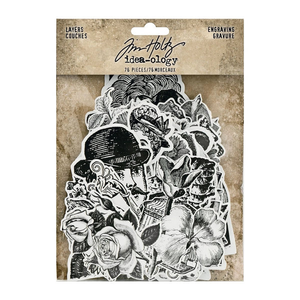 Idea-ology Tim Holtz - Layers Engraving (TH94125)