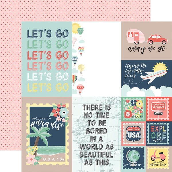 Echo Park - Away We Go 12x12 Inch Collection Kit (AWG270016)