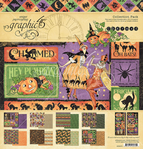Graphic 45 - Charmed 12x12 Inch Collection Pack (4502470)