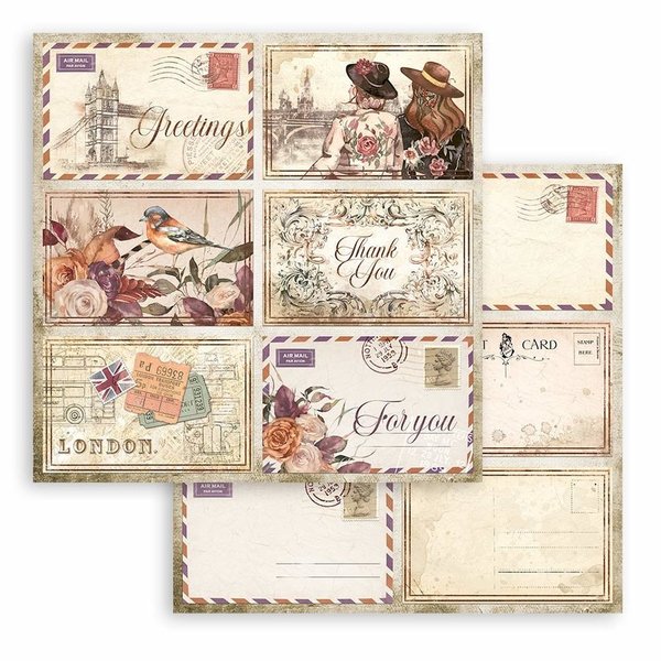Stamperia - Our Way 8x8 Inch Paper Pack (SBBS64)