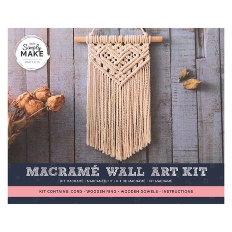 Simply Make - Macrame Wall Art Kit (DSM 106101)