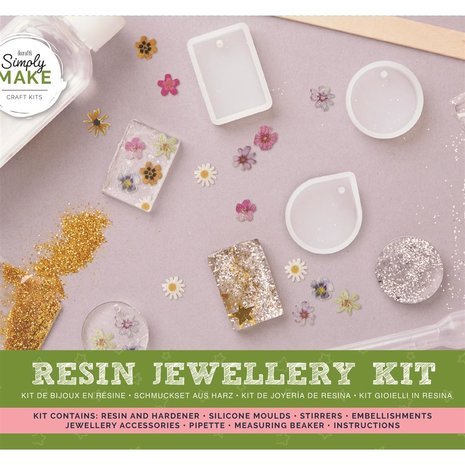 Simply Make - Resin Kit Jewellery (DSM 105302)