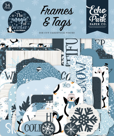 Echo Park - The Magic Of Winter Frames & Tags (MOW291025)