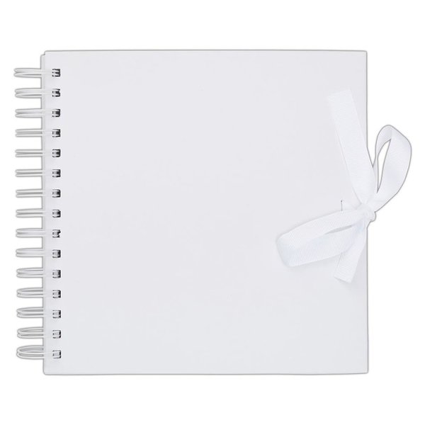 Papermania - 8x8 Inch Scrapbook White (PMA 101406)