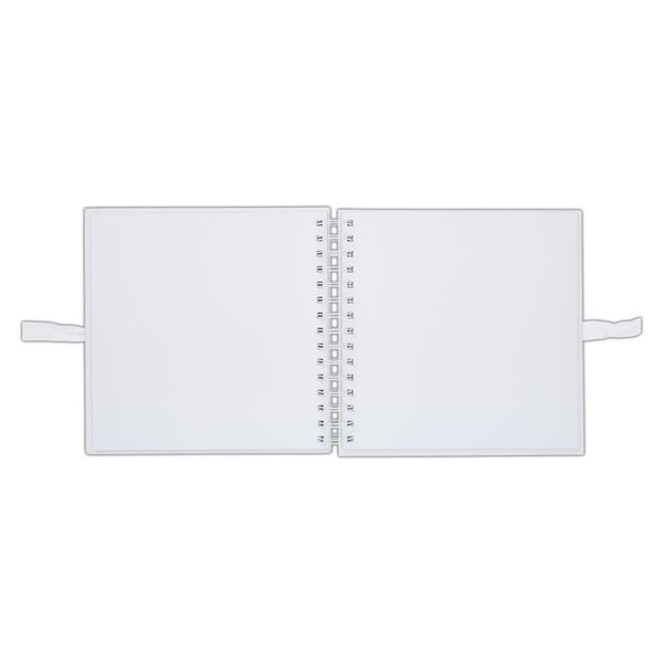 Papermania - 8x8 Inch Scrapbook White (PMA 101406)