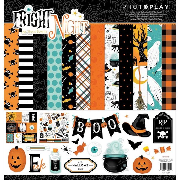 PhotoPlay - Fright Night Collection Pack 12"x12" (PFRT3549)