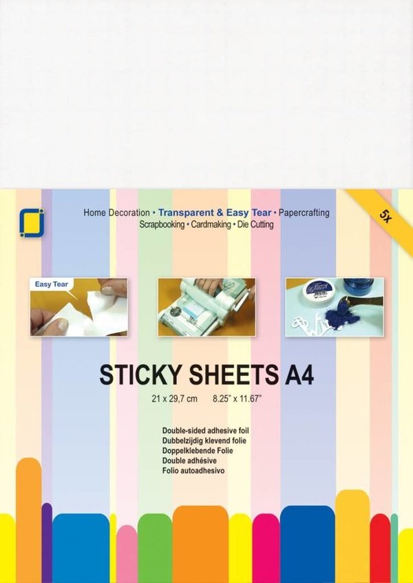JEJE - Sticky sheets A4 5 sheets (3.3234)